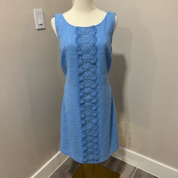 Karl Lagerfeld Paris Tweed‎ Shift Dress, Size 12 - Picture 1 of 5